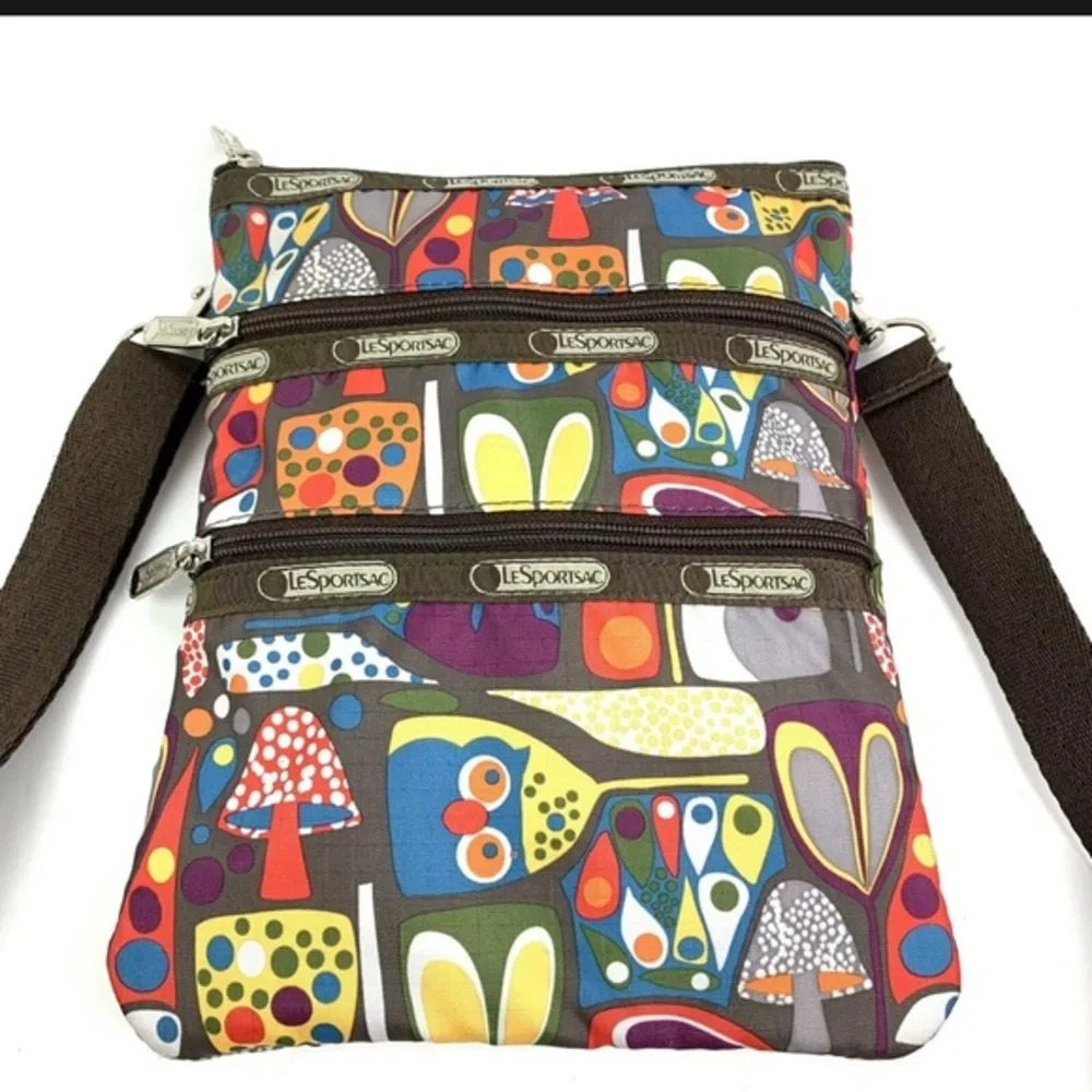LeSportsac Owl and Mushroom Crossbody - Picture 4 of 8